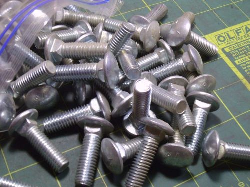 Carriage bolts screws 7/16-14 x 1 1/2&#034; lg grade  qty 79  #51991 for sale