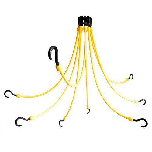 The Perfect Bungee 8-Arm 24-Inch Flex Web  Yellow