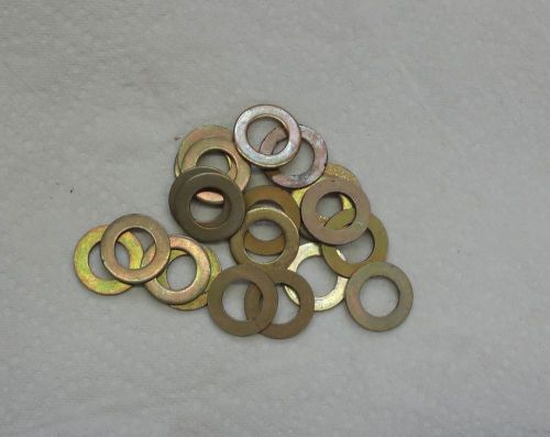 100 each 1/2&#034; STEEL ZINC PLATED WASHERS NEW!