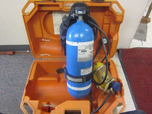 Drager SCBA Oxygen mask System with case.