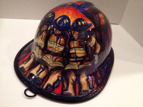 Custom painted Firefighter Helmet (Cairns)