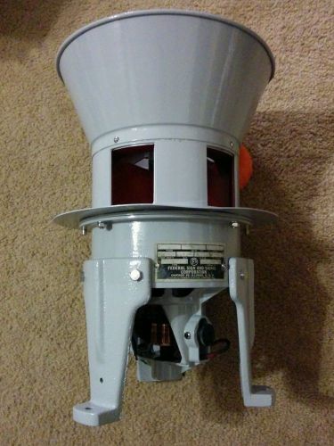 Federal sign &amp; signal model 2 tornado air raid siren for sale