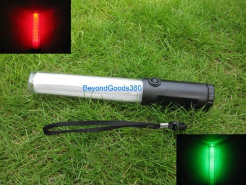 Safety Control Magnetic Multifunction 3AA Cells Red Green LED Lamps Beacon Light