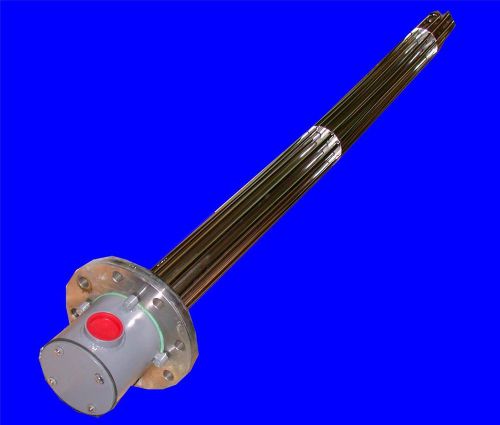 New warren 9&#034; flange 72 kw immersion heater xuf-72-480-60-il-lt-y 480 volts for sale