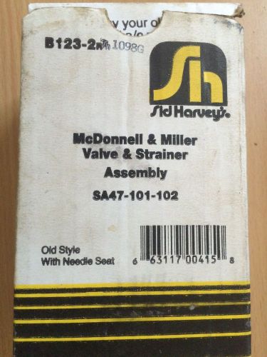 McDonnell &amp; Miller SA47-101-102 Valve Cartridge &amp; Strainer Assembly