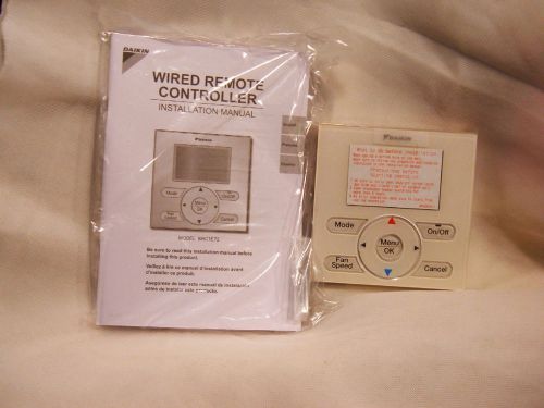 Daikin brc1e72 wired remote controller thermostat for sale
