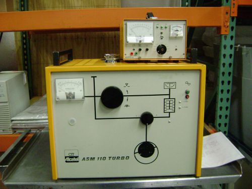3055  CIT-Alcatel ASM 110 Turbo Portable Leak Detector Station