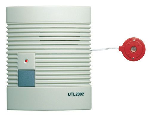 Uei utl2002 water alarm, visual or audible, suction cup mounted sensor for sale