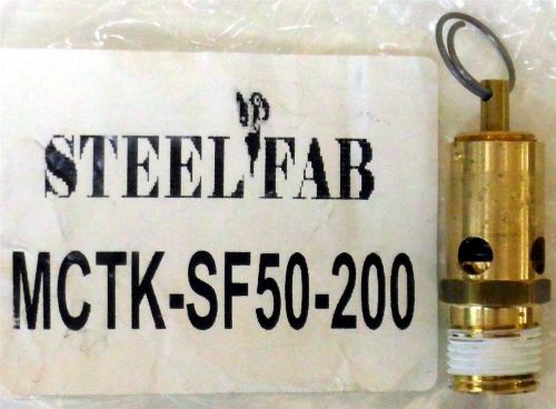 MCTK-SF50-200 Safety Valve 1/2&#034; 200#