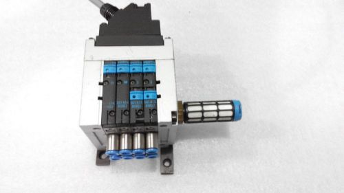 FESTO CPV10-GE-MP-4 / 161414(2 PCS) / 161415(2 PCS) SOLENOID VALVE + MANIFOLD