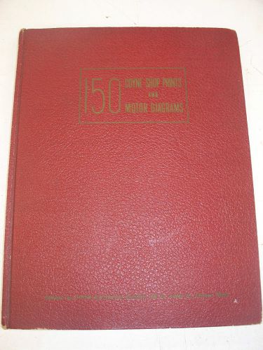 150 Coyne Shop Prints and Motor Diagrams 1945 Hardcover