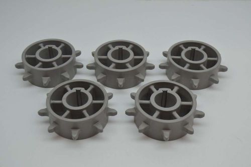 LOT 5 NEW 71509M-GN PLASTIC CONVEYOR SPROCKET 1-1/4IN BORE D391436