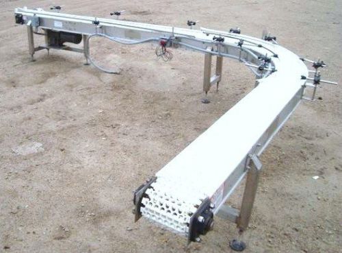 7 Inch Wide 90 Degree Intralox Belt Conveyor Sanitary