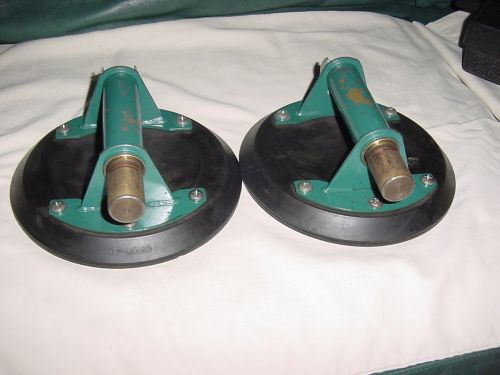 POWR-GRIP GLASS HANDLING SUCTION TOOLS MADE IN THE U.S.A. GREAT SHAPE GOOD CASES