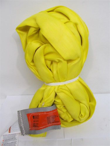 Bishop Lifting Products Model BLR3X12&#039;, Yellow, Polyester Roundsling