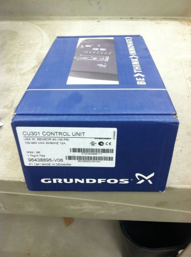 Grundfos cu301 sqe control unit with w/ transducer for sale