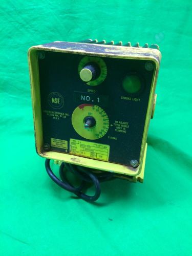 Lmi milton roy b111-92s electromagnetic 150psi dosing pump for sale