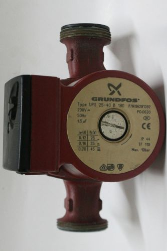 GRUNDFOS UPS 25-40 B 180 Circulator Pump