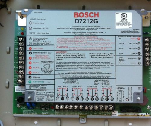 BOSCH  D7212G  Alarm Control Panel for Security