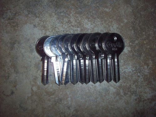Lot Of 11 Curtis Brand RS1 Keyblanks, For Dominion Locks