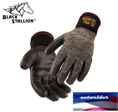 REVCO CUT-RESISTANT GLOVES with NITRILE COATED PALM -  CUT LEVEL 5 - SK5-NT - XL