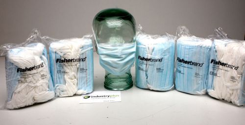 X250 fisherbrand 18-960c cleanroom face masks w/ ties protective disposable for sale