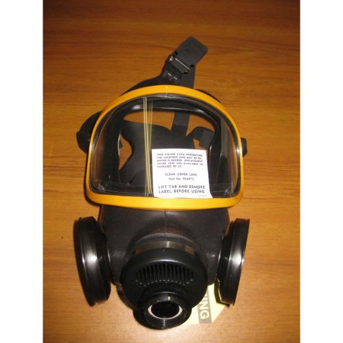 Msa duo twin full face mask respirator package all new - medium for sale