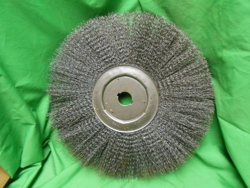 Weiler 01349  15&#034;  .014  crimped wire brush 1-1/4&#034; hole for sale