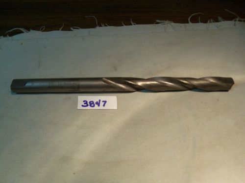 (#3847) Resharpened American Made Machinist 13mm Carbide Tipped Drill