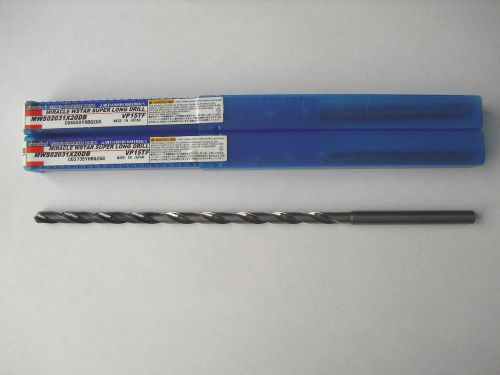 13/64 mitsubishi carbide coolant drill 2f mws02031x20db vp15tf for sale