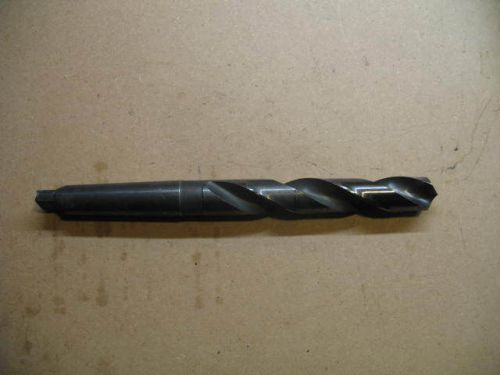 Used 15/16&#034; 3mt taper shank drill hss high speed great deal morris drillbit for sale