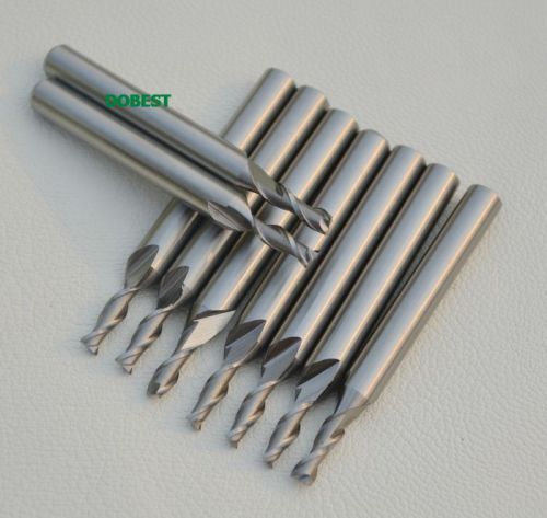 10pcs 2flute hss 4mm endmill milling cutter for metal for sale