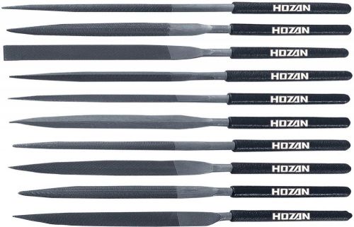 HOZAN Tool Industrial CO.LTD. 10 Piece File Set K-215 Brand New from Japan