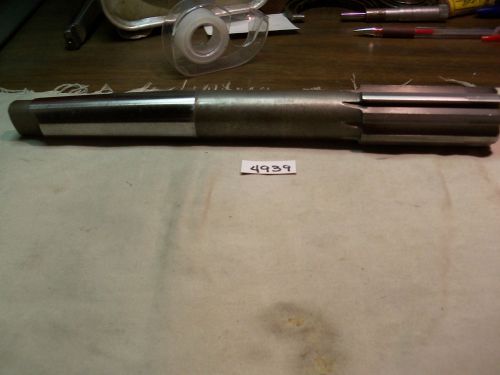 (#4939) used machinist usa made carbide tipped 1-7/16 mt shank reamer for sale