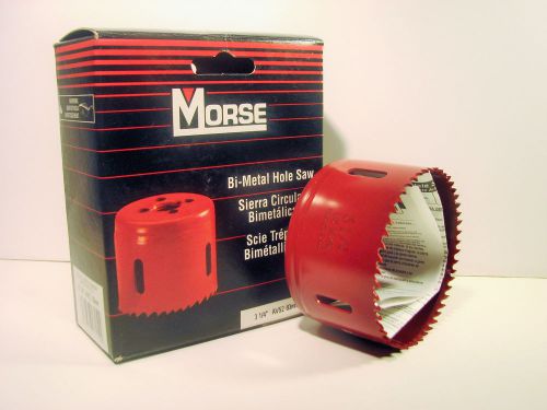 Morse master cobalt 1 1/2&#034; bi-metal high speed steel hole saw new made in usa for sale