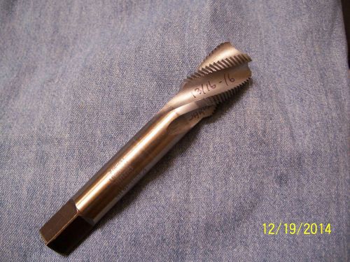 JARVIS  13/16 - 16 HSS SPIRAL FLUTE CrN TAP MACHINIST HAND TAP N TOOLS