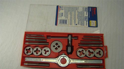 Master craft 19 pc.tap and die set, master rethreader metric usa unused for sale
