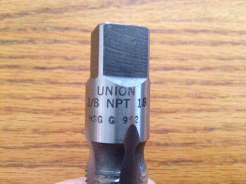 3/8 18 npt hsg pipe tap union butterfield for sale