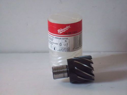 New! milwaukee 49-59-1500 1-1/2 annular cutter made in germany for sale