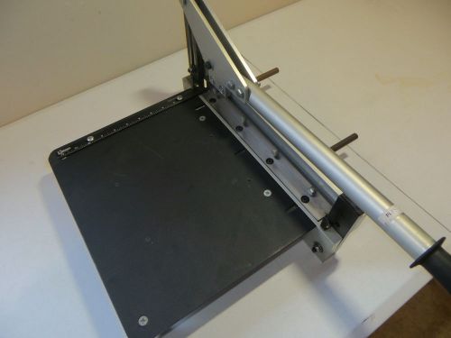 Table top shear  12&#034; blade hermes paper accu cutter for sale