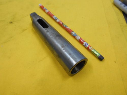 3 - 4 morse taper adapter sleeve lathe mill drill press tool holder mt union usa for sale