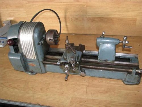 Craftsman 6&#034; metal lathe with chuck and thread dial nr for sale