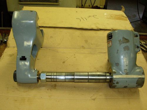 Bridgeport #3 right angle horizontal milling attachment set for sale