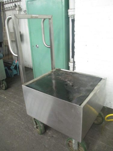 Stainless steel industrial roll around cart for sale