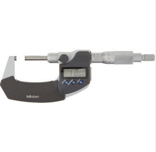 Mitutoyo 406-250 LCD Outside Micrometer, Non-Rotating Spindle, Ratchet Stop New