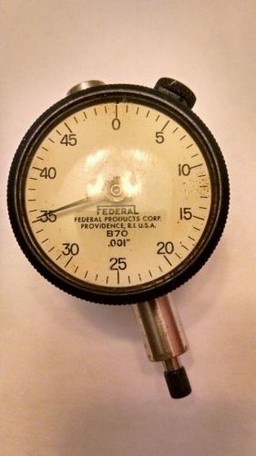 Federal B70 .001&#034; Dial Indicator Vintage