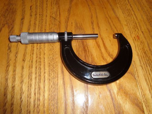 L. S. Starrett Micrometer 1-2 inch No. 436