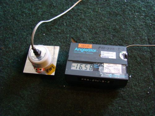 AngleStar Protractor System w/ Lucas Accustar Electronic Clinometer
