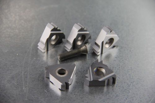 New! 5 vargus vardex solid carbide indexable threading inserts model 5er 8npt2m for sale
