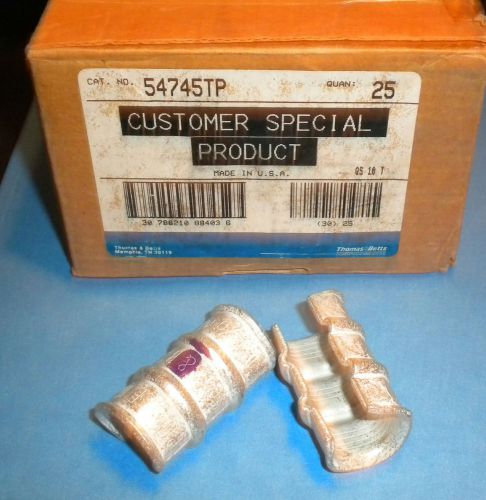 Thomas &amp; betts 54745tp c tap connectors box of 25 new for sale